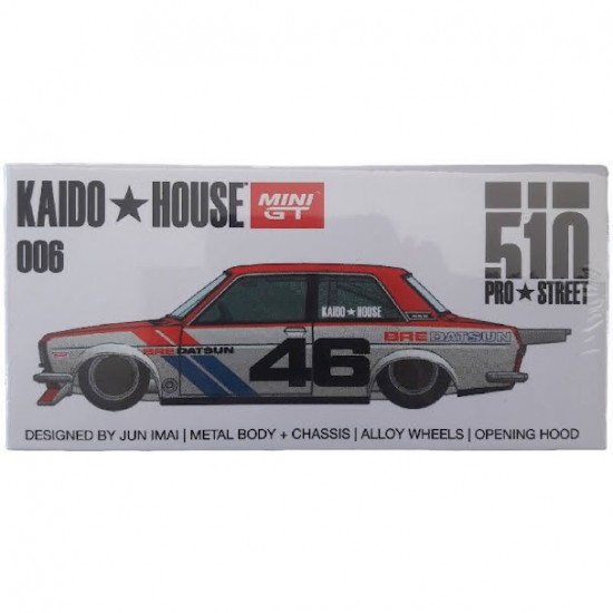 DATSUN 510 PRO STREET BRE510 V2 - KAIDO HOUSE - MINI GT