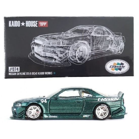 NISSAN SKYLINE GT-R (R34) - MINI GT