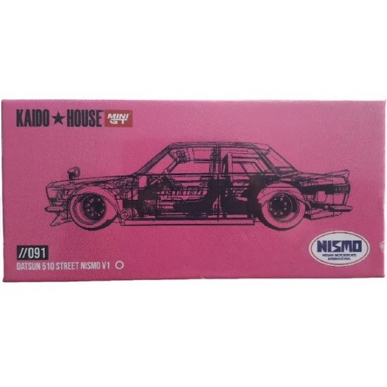 DATSUN 510 STREET NISMO V1 - MINI GT