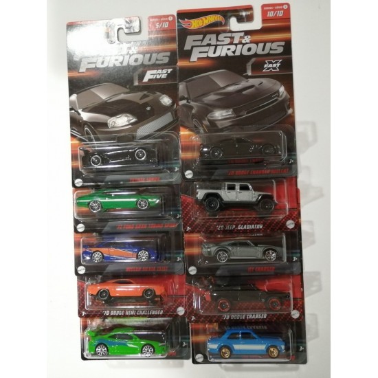 SET FAST & FURIOUS HNR88-979A  C/10