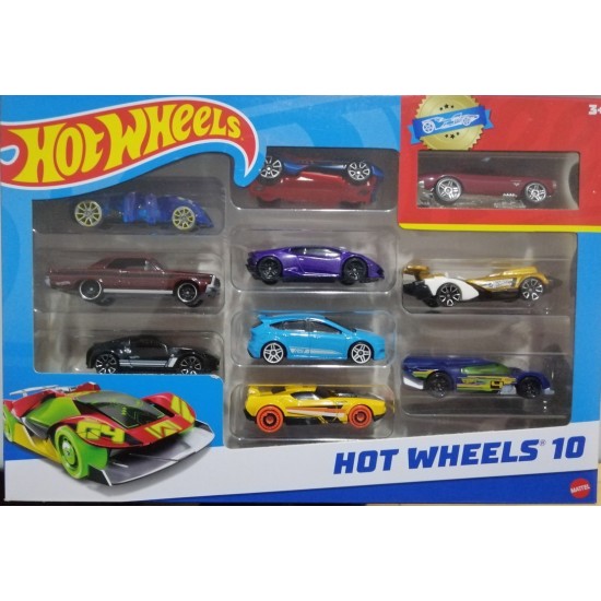 HOT WHEELS 10 PACK