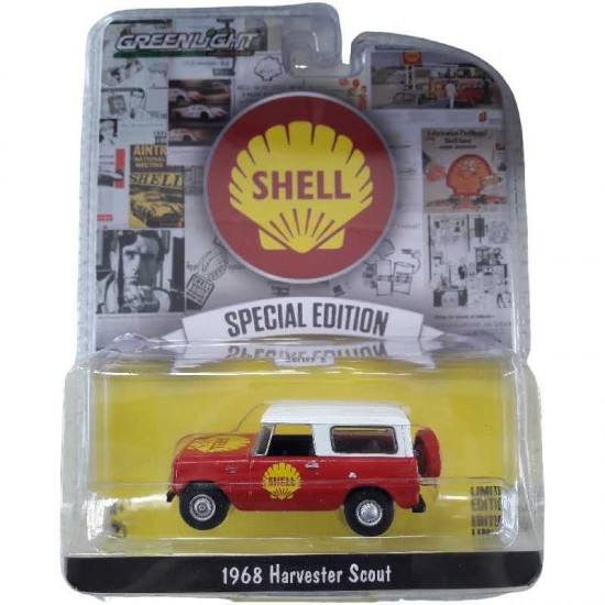 HARVESTER SCOUT 1968 - SHELL OIL SPECIAL EDITION - GREENLIGHT HARVESTER SCOUT 1968 - SHELL OIL SPECIAL EDITION - GREENLIGHT
