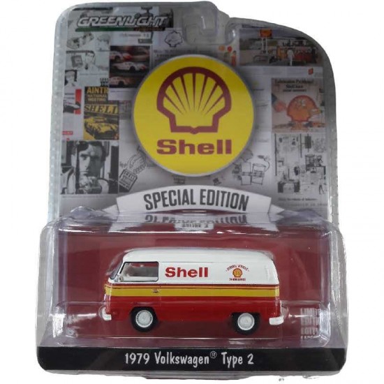 VOLKSWAGEN TYPE 2 1979 - SHELL OIL SPECIAL EDITION - GREENLIGHT
