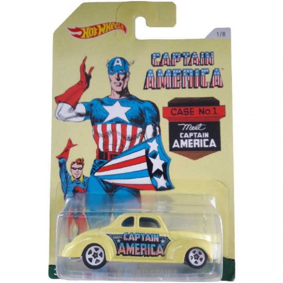 FORD COUPE 1940 (USADO) - CAPTAIN AMERICA - MARVEL FORD COUPE 1940 (USADO) - CAPTAIN AMERICA - MARVEL