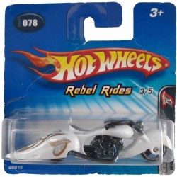 MOTO W-OOZIE (USADO) - REBEL RIDES - HOT WHEELS