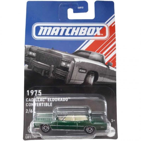 CADILLAC ELDORADO CONVERTIBLE 1975 - MATCHBOX CADILLAC ELDORADO CONVERTIBLE 1975 - MATCHBOX