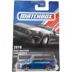 FORD MUSTANG CONVERTIBLE 2018 - MATCHBOX
