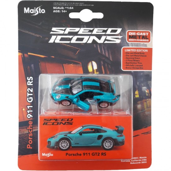 PORSCHE 911 GT2 RS - SPEED ICONS - MAISTO