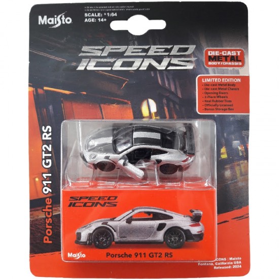 PORSCHE 911 GT2 RS - SPEED ICONS - MAISTO