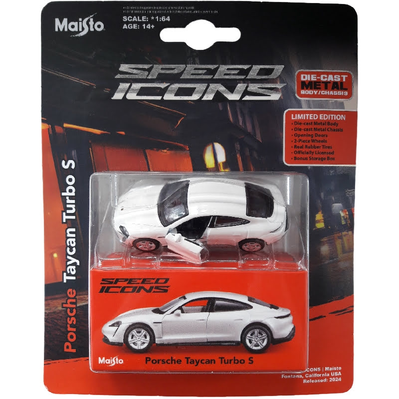 PORSCHE TAYCAN TURBO S - SPEED ICONS - MAISTO