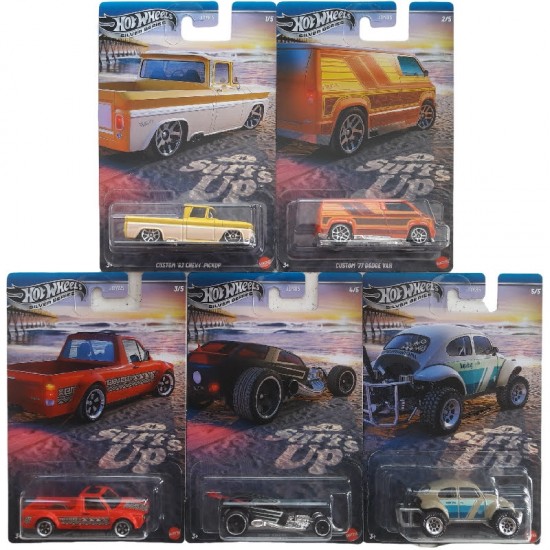 SET GDG44-977M SURF'S UP - HOT WHEELS