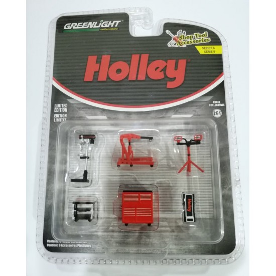 HOLLEY SHOP TOOL ACCESSORIES SERIE 6 - HOT WHEELS HOLLEY SHOP TOOL ACCESSORIES SERIE 6 - HOT WHEELS