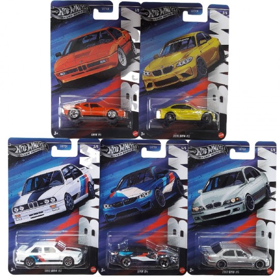 SET GRT01-979N BMW M SERIES HOT WHEELS SET GRT01-979N BMW M SERIES HOT WHEELS