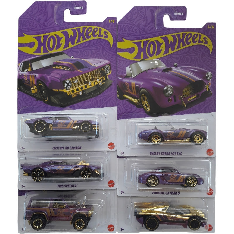 SET HOT WHEELS HDH54-979H PEARL & CHROME;