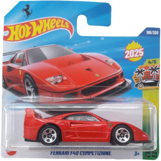 FERRARI F40 COMPETIZIONE - EXOTICS EXOTIQUES - HOT WHEELS