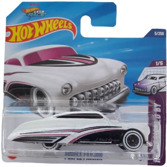 PURPLE PASSION - HW DESIGNED BY - HOT WHEELS