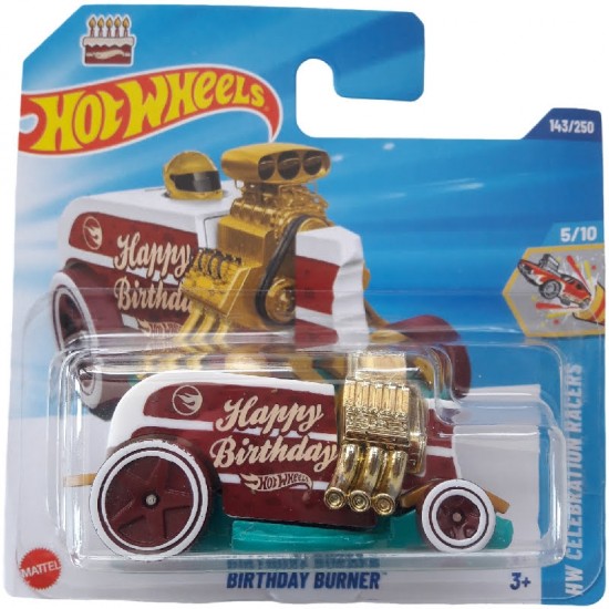 BIRTHDAY BURNER - HW CELEBRATION RACERS - HOT WHEELS