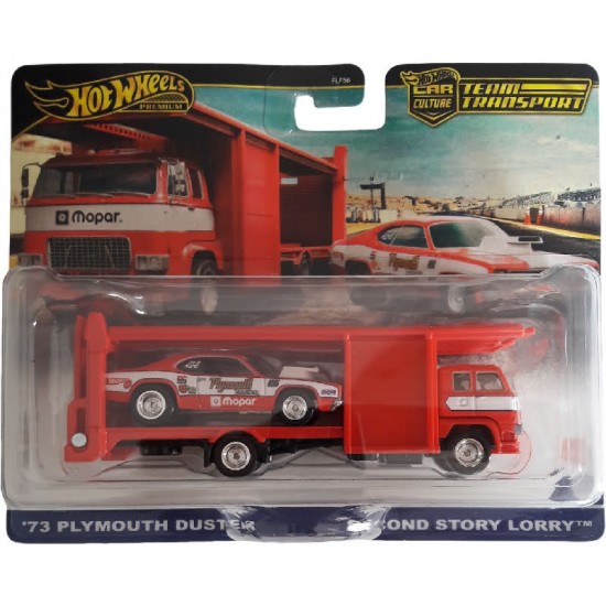 PLYMOUTH DUSTER '73 - SECOND STORY LORRY - TEAM TRANSPORT