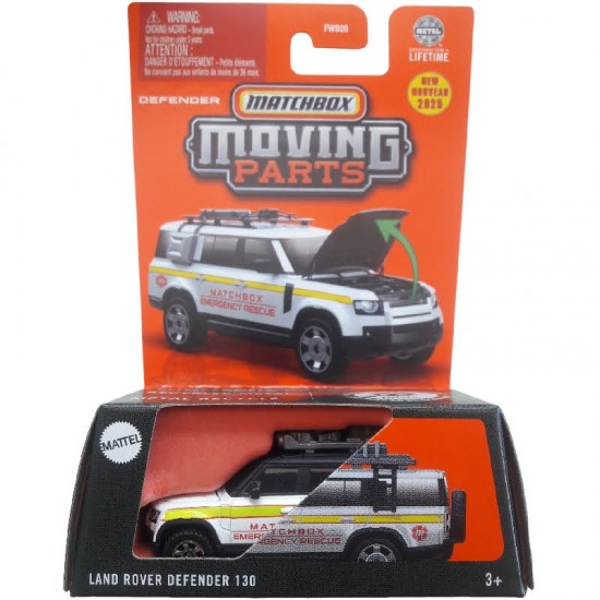 LAND ROVER DEFENDER 130 - EMERGENCY RESCUE - MOVING PARTS