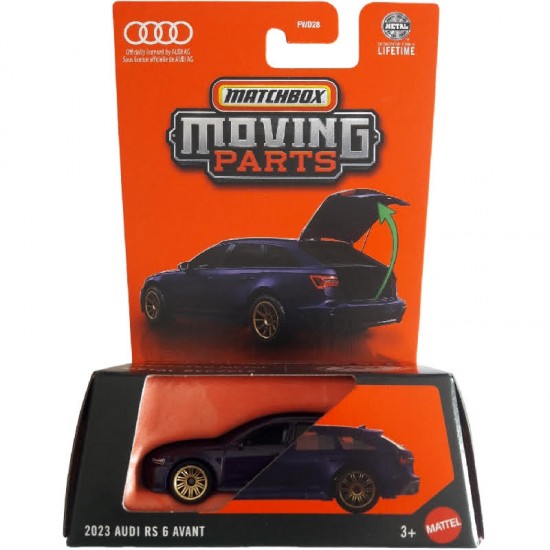 AUDI RS 6 AVANT 2023 - MOVING PARTS AUDI RS 6 AVANT 2023 - MOVING PARTS