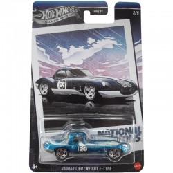 JAGUAR LIGHTWEIGHT E-TYPE - NATIONAL ICONS - HOT WHEELS