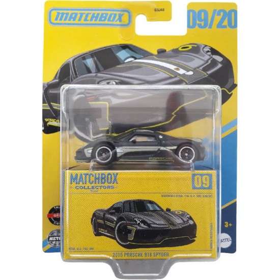 PORSCHE 918 SPYDER 2015 - MATCHBOX COLLECTORS