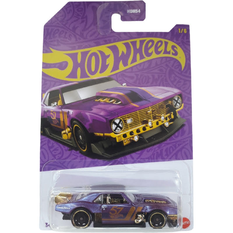 CUSTOM CAMARO 1968 - PEARL & CHROME - HOT WHEELS