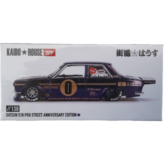 DATSUN 510 PRO STREET ANNIVERSARY EDITION - KAIDO HOUSE - MINI GT