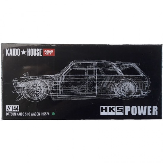 DATSUN KAIDO 510 WAGON HKS V1 - KAIDO HOUSE - MINI GT