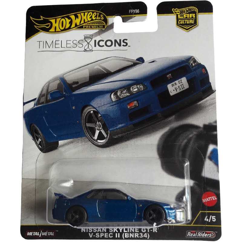 NISSAN SKYLINE GT-R V-SPEC II (BNR34) -  TIMELESS ICONS