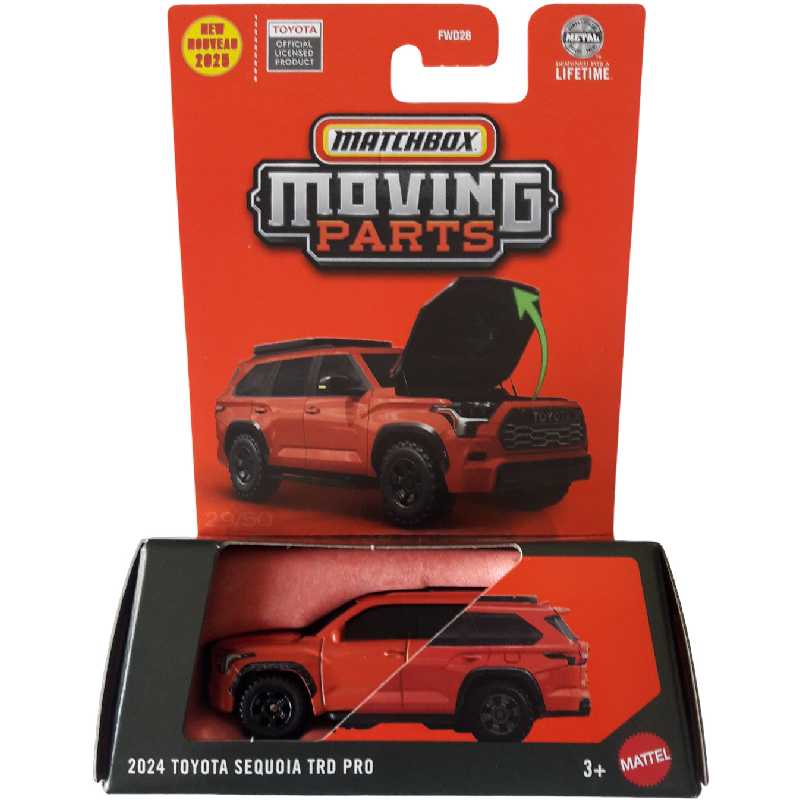 TOYOTA SEQUOIA TRD PRO 2024 - MOVING PARTS